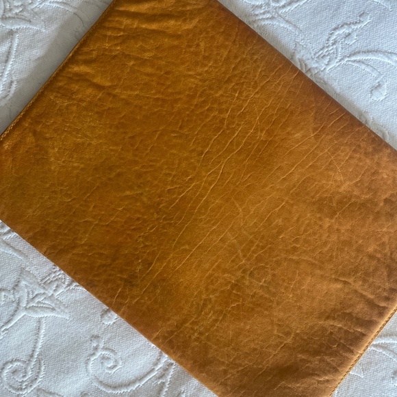 Mackage clutch yellow leather envelope - Picture 3 of 4